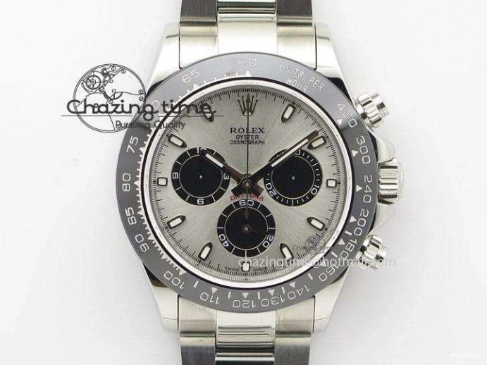 MiroTime 0108 DayDate II 41mm MK Best Edition SS RG Wrapped Sliver Dial Roman Marker On Bracelet A Casual 4005